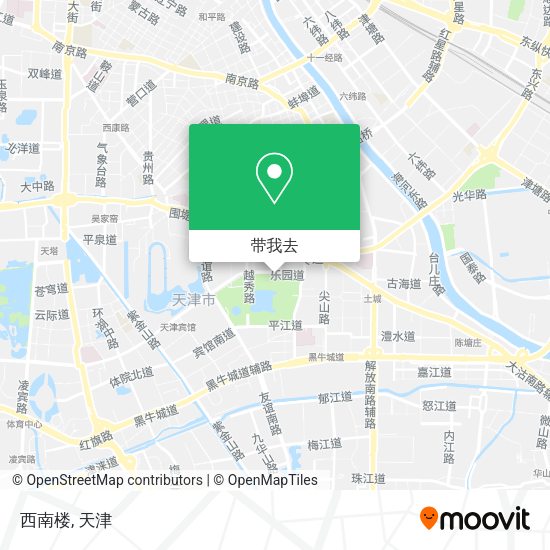 西南楼地图