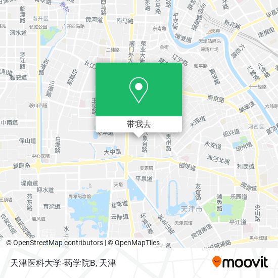 天津医科大学-药学院B地图