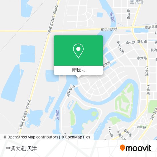 中滨大道地图