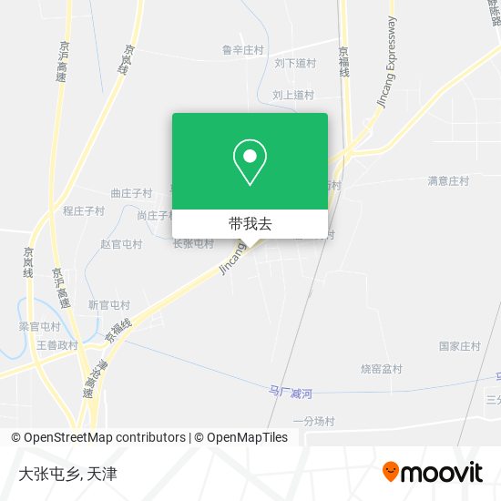 大张屯乡地图