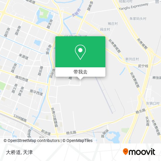 大桥道地图