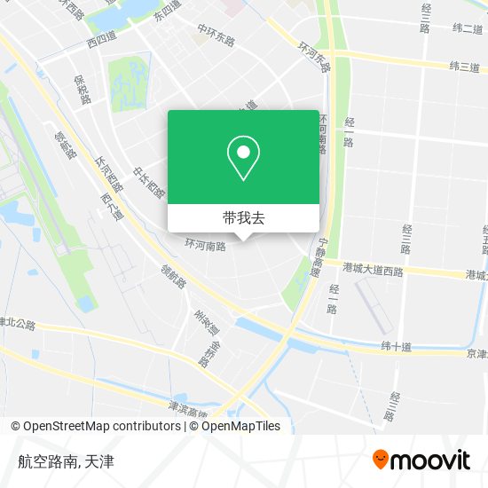 航空路南地图