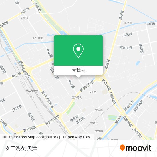 久干洗衣地图