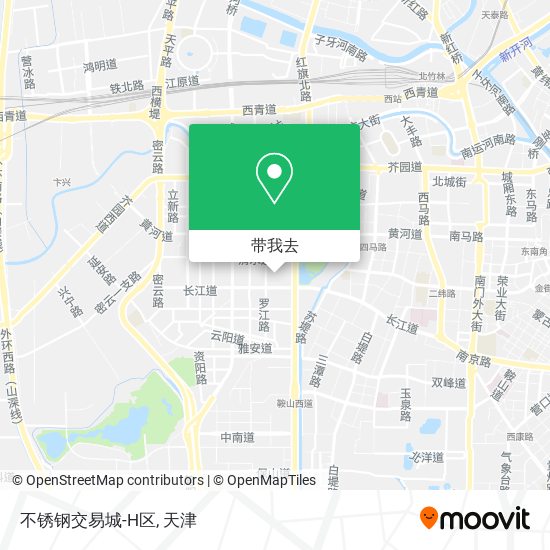 不锈钢交易城-H区地图