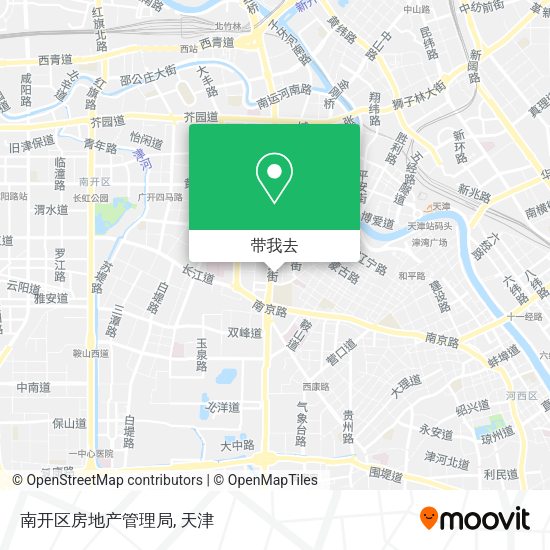 南开区房地产管理局地图