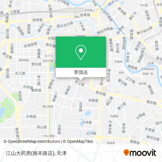 江山大药房(南丰路店)地图