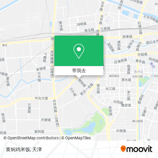 黄焖鸡米饭地图