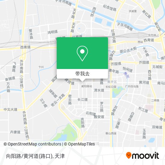 向阳路/黄河道(路口)地图