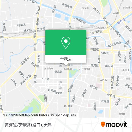 黄河道/安康路(路口)地图