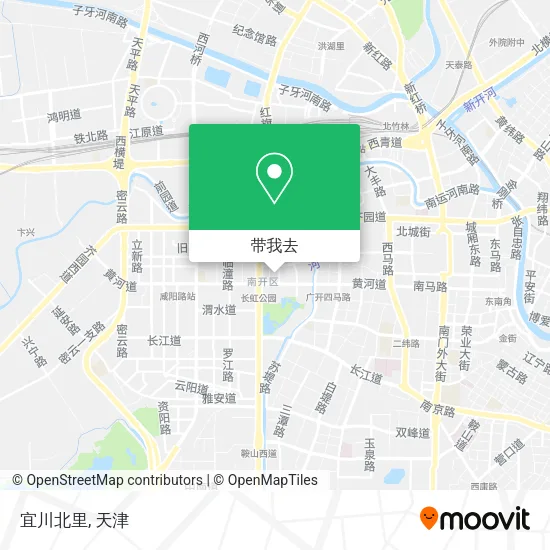 宜川北里地图