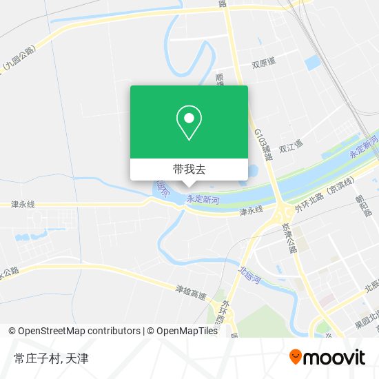 常庄子村地图