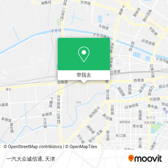 一汽大众诚信通地图