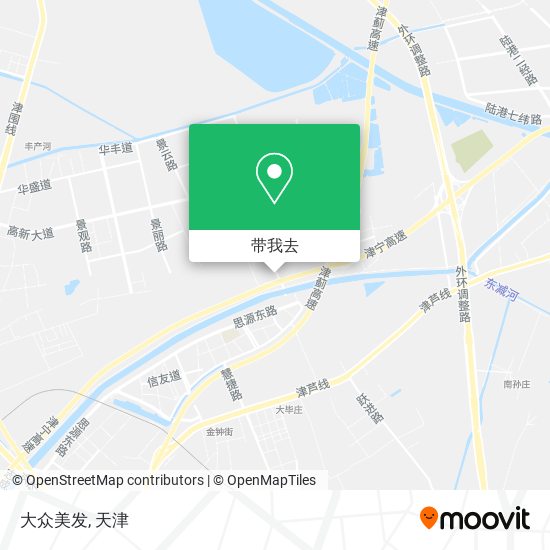 大众美发地图