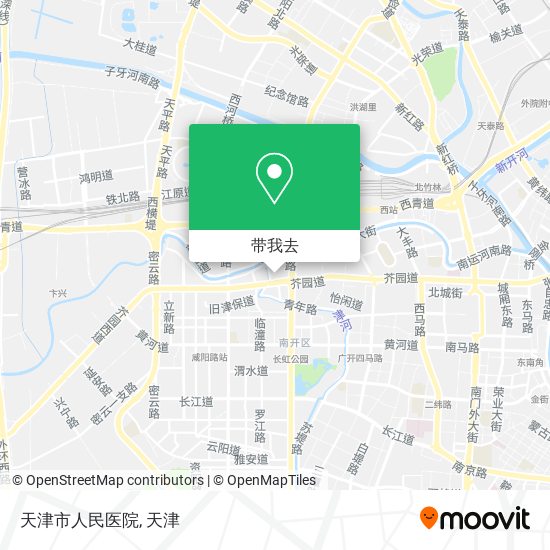 天津市人民医院地图