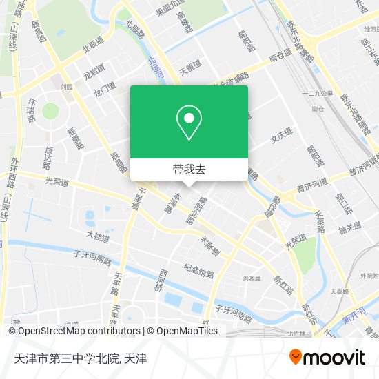 天津市第三中学北院地图