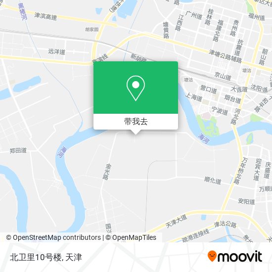 北卫里10号楼地图
