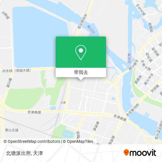 北塘派出所地图