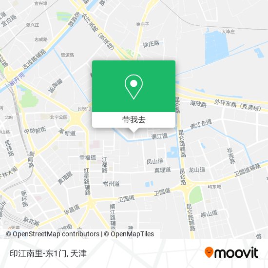 印江南里-东1门地图