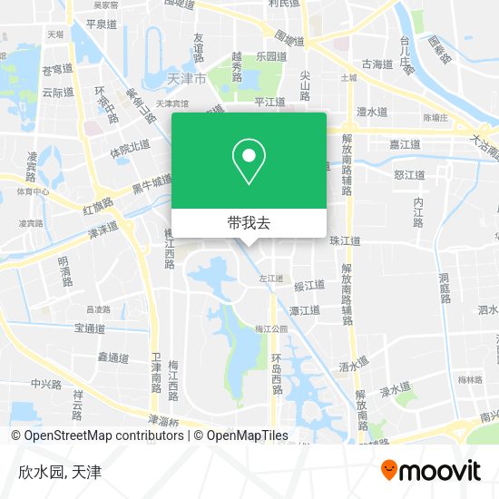 欣水园地图