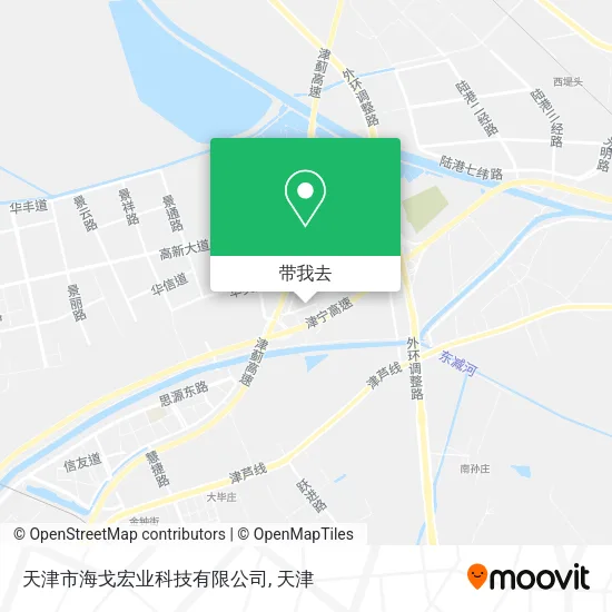 天津市海戈宏业科技有限公司地图