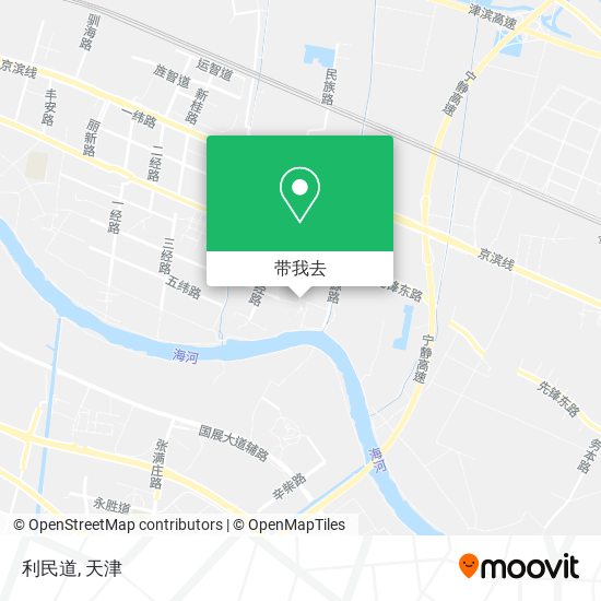 利民道地图