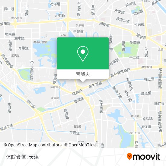 体院食堂地图