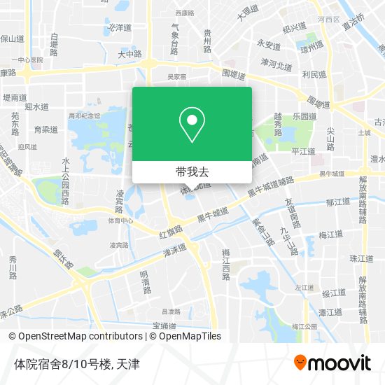 体院宿舍8/10号楼地图