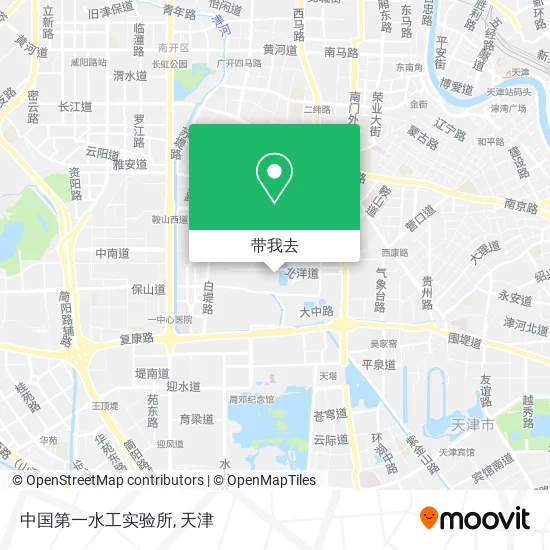 中国第一水工实验所地图