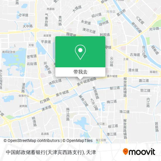 中国邮政储蓄银行(天津宾西路支行)地图