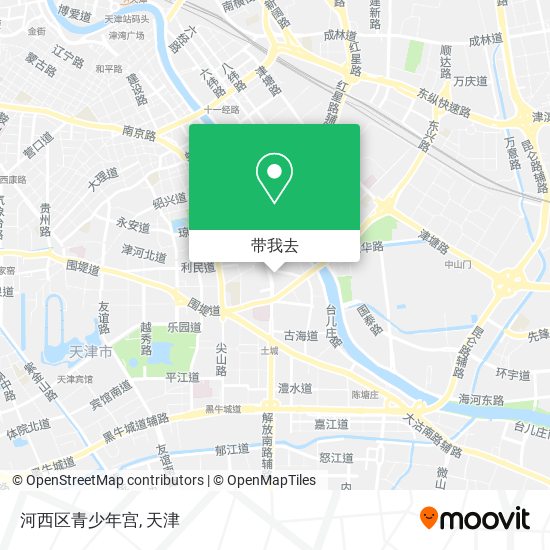 河西区青少年宫地图