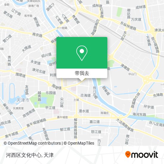河西区文化中心地图