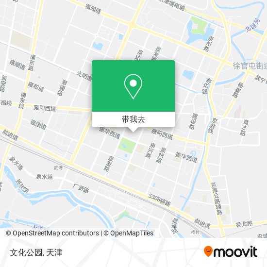 文化公园地图