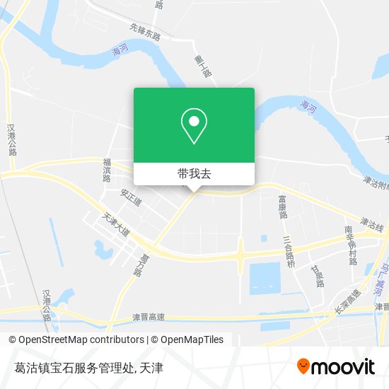 葛沽镇宝石服务管理处地图