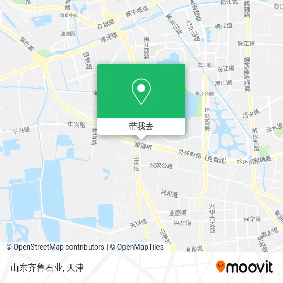 山东齐鲁石业地图