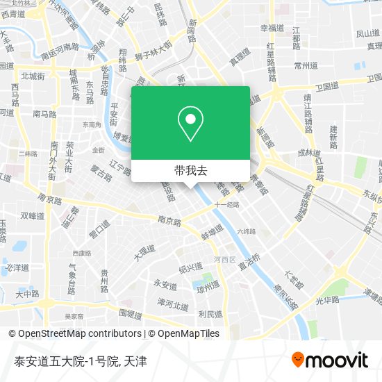 泰安道五大院-1号院地图
