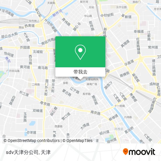 sdv天津分公司地图