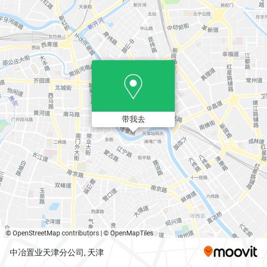中冶置业天津分公司地图