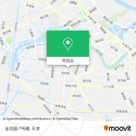 金浩园-7号楼地图