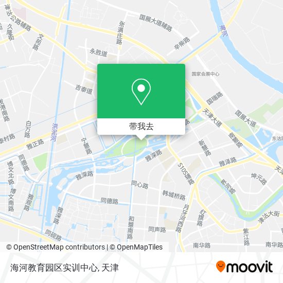 海河教育园区实训中心地图