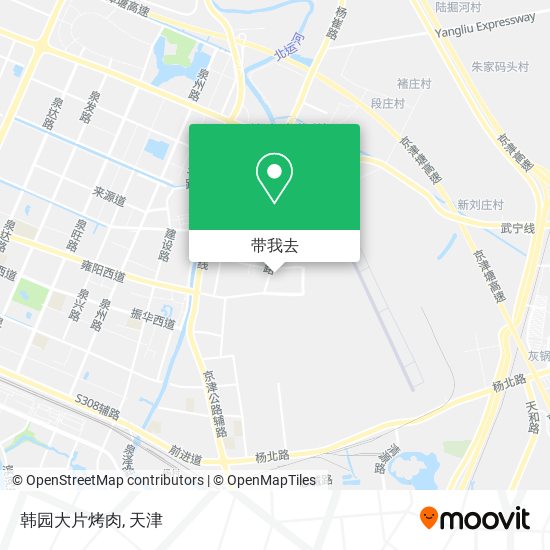 韩园大片烤肉地图