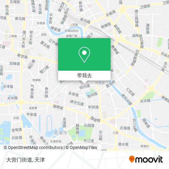 大营门街道地图