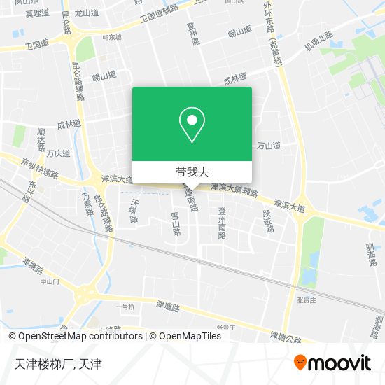 天津楼梯厂地图