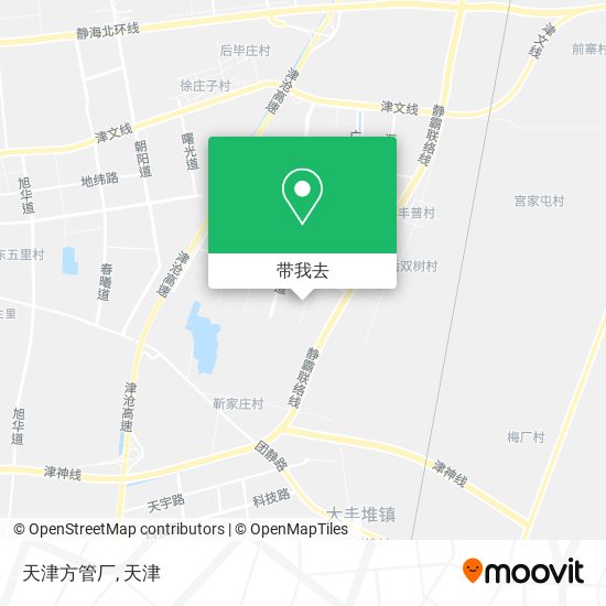 天津方管厂地图