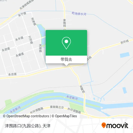 津围路口(九园公路)地图