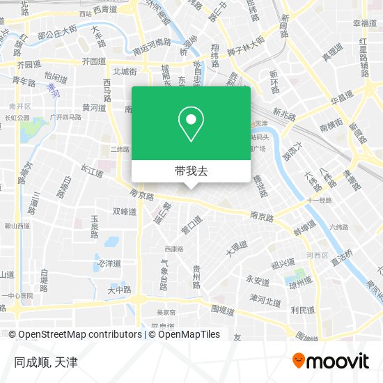 同成顺地图