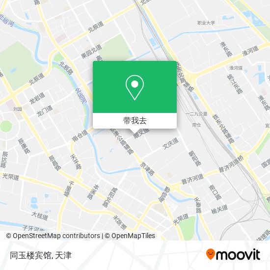 同玉楼宾馆地图