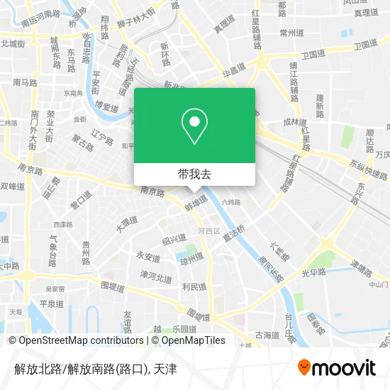解放北路/解放南路(路口)地图