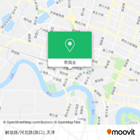 解放路/河北路(路口)地图