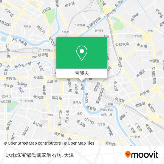 冰雨珠宝郜氏翡翠解石坊地图