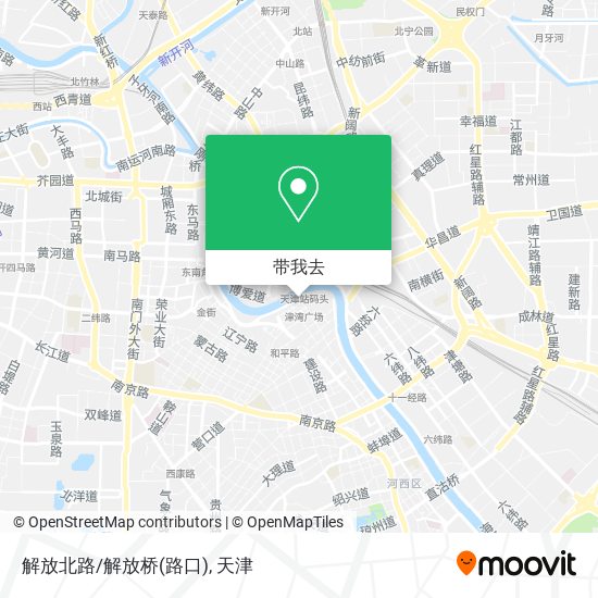 解放北路/解放桥(路口)地图